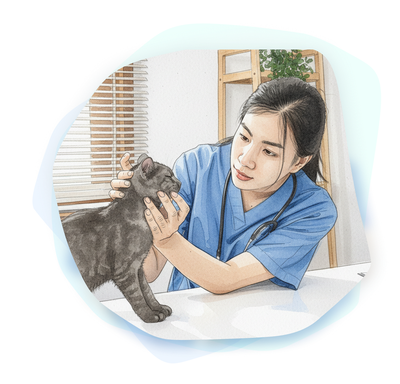 動物とご家族にまっすぐ向き合える方