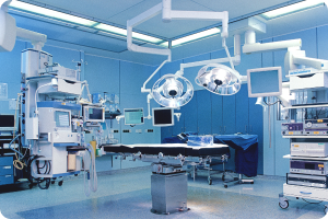 クリーンルーム陽圧手術室